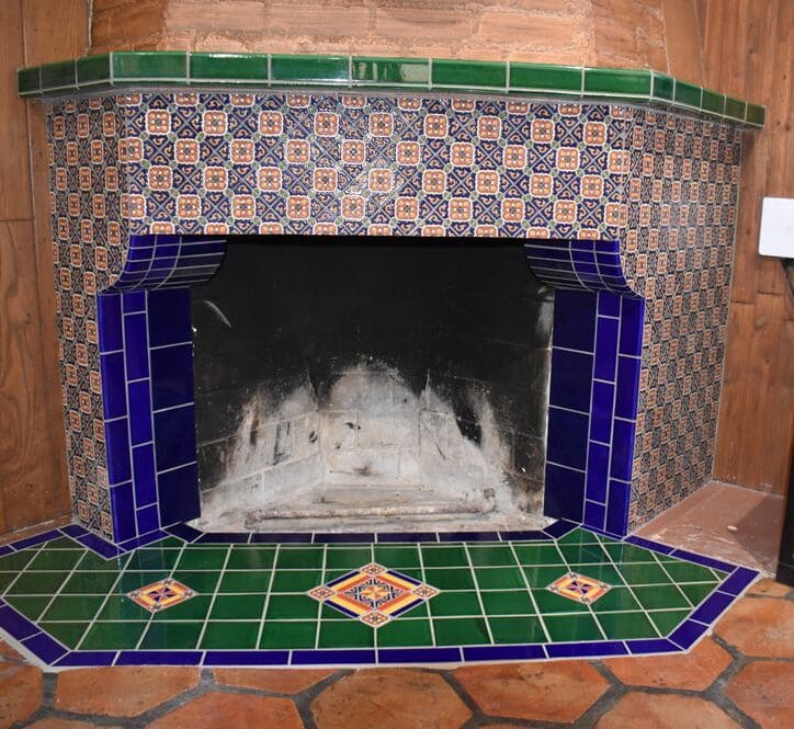 fireplace tile